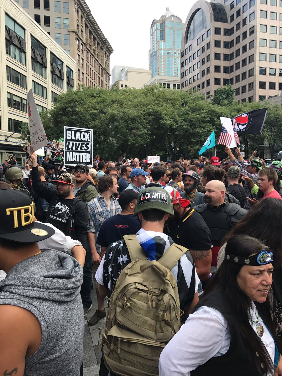 spokane, washington shooting at n/a: no casualities