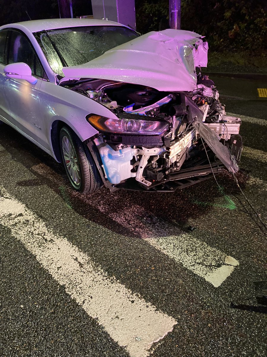 K9 track in progress 184th St SW/36th Ave West. Shoplifting suspects fled Alderwood Mall in a stolen truck, ran multiple red lights, & T-boned an uninvolved motorist who sustained injuries. Both suspects ran but officers arrested the passenger. Search still active for the driver