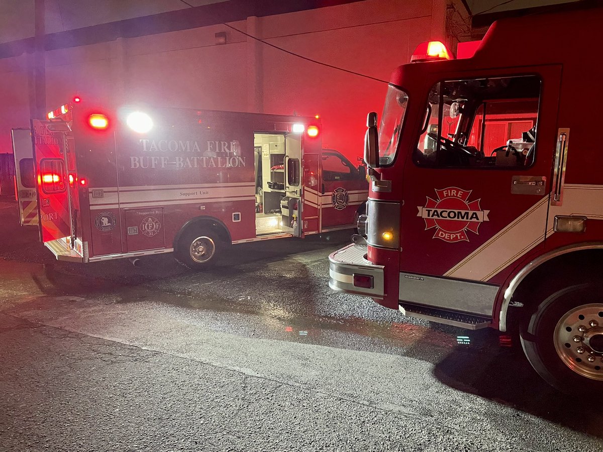 Support units are on scene of a commercial fire at E 25/E McKinley along with Tacoma Fire crews. 