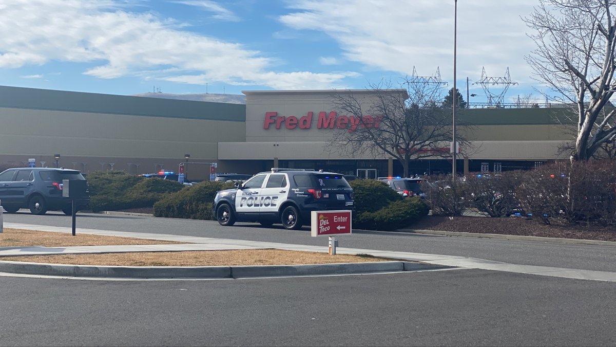 Avoid the area of Fred Meyer at 101 Wellsian Way in Richland. A large-scale police presence is responding to a potentially dangerous situation inside the store.