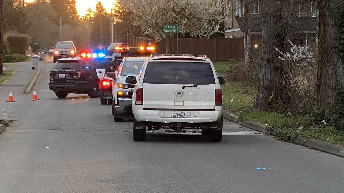 Kent police are on the scene of a reported shooting in the 10800 block of SE 204th Street. 