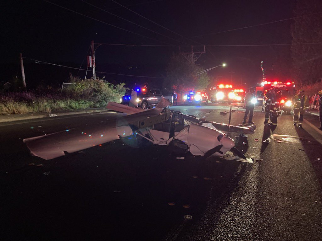 An experimental aircraft crashed on 228th south of 45th Ave tonight near  Canyon Park around 10:20 PM. Details are limited at this time. Two patients are being treated and transported. Expect emergency crews on scene for some time. No PIO on scene