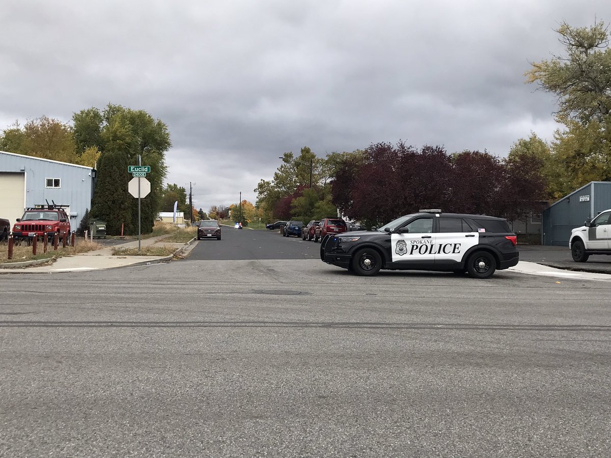 @SpokanePD investigating reports of a shooting east of Crestline & Euclid.  SPD says reports were that a suspect ran from the scene, so out of an abundance of caution Bemiss Elementary School is on lockdown