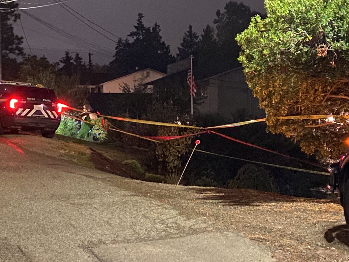 A deadly shooting in west Seattle. At 12:22 SPD responded to a call about shots fired in a home. Upon arrival they discovered a dead male in the house. A neighbor told us two men fled the scene in a car