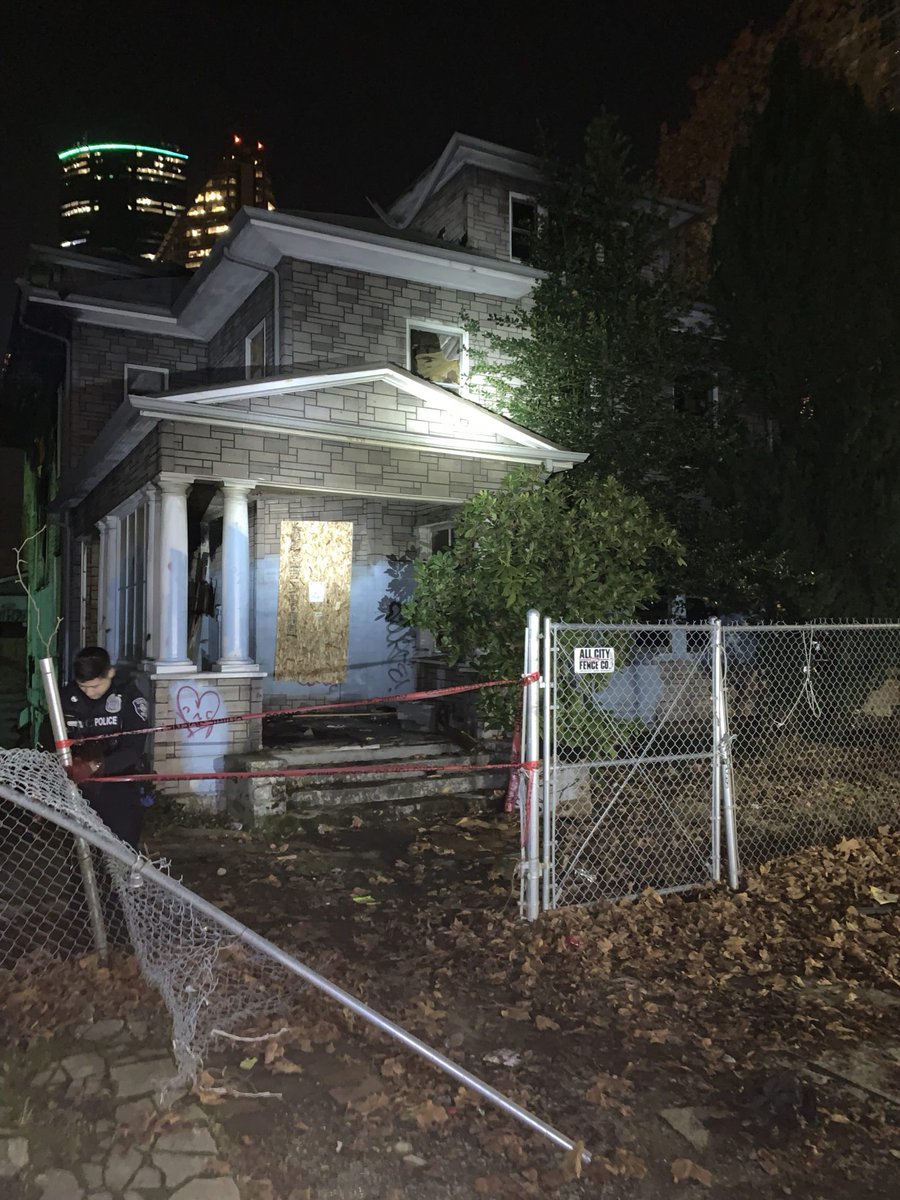 Homicide investigation underway after a man was found dead in an abandoned building on Seattle's First Hill. The medical examiner later determined he had been stabbed to death, per SPD.
