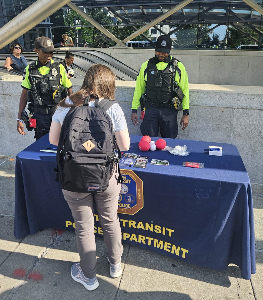MTPD is in the community and on the Metro transit system daily. Officers consistently work to ensure safety and relay critical information to Metro customers