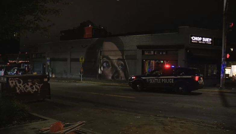 4 people stabbed outside a bar overnight in Capitol Hill. The owner of 'Diesel' said someone came knocking on their door after they closed to get help for the victims. 