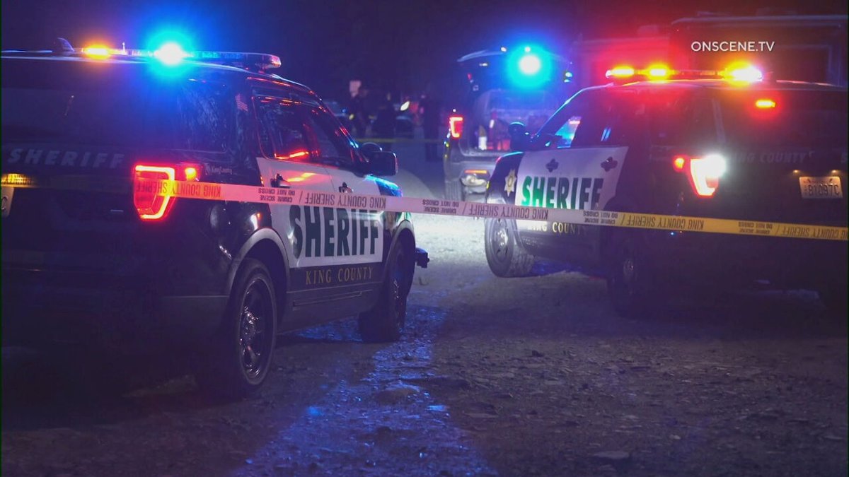 Sheriff's deputies are investigating a shooting at a campground near North Bend. The victim was taken by medical helicopter to Harborview Medical Center