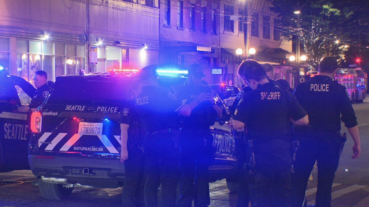 Two people were shot at 3rd and Pike overnight. No suspect in custody