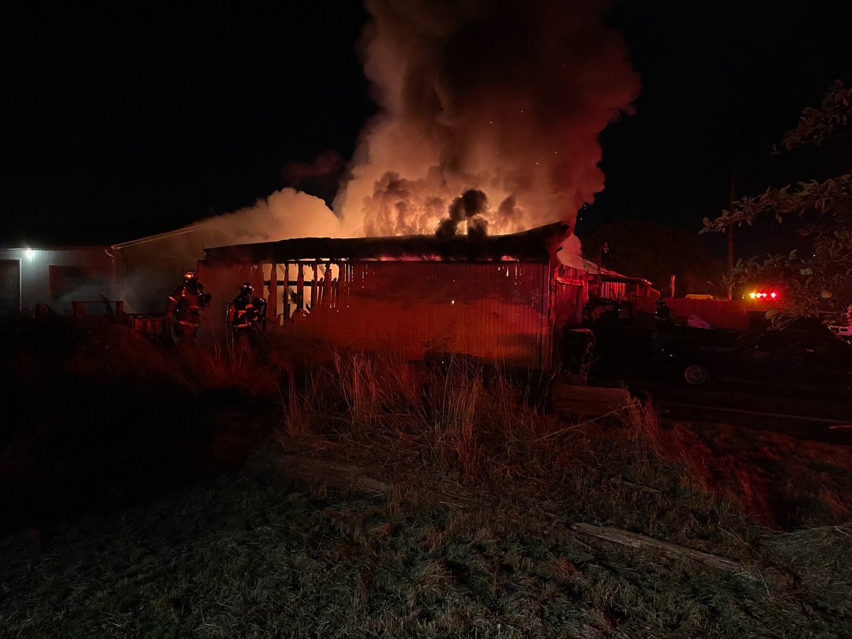 4400 blk N 14th St, 2:26am - TFD crews responded to a garage fire. Crews arrived to heavy smoke and flames from the garage. Fire knocked down within 10 minutes after a defensive attack that protected the home. No injuries to report. Fire is under investigation