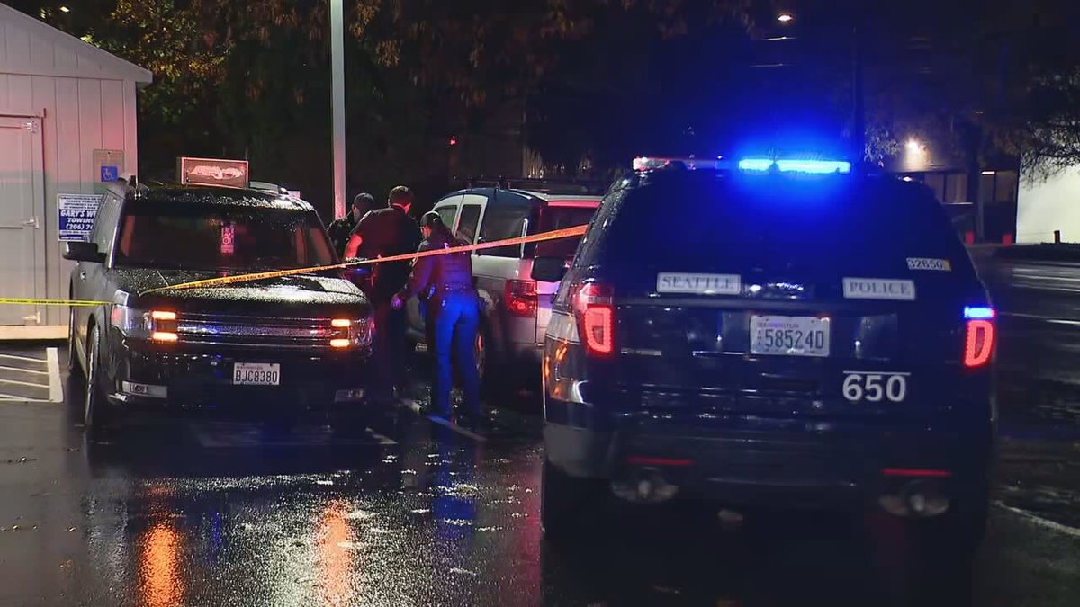 A Seattle gas station employee shot a man during an altercation tonight. The employee told investigators he found a man and a woman doing drugs in a car before the shooting