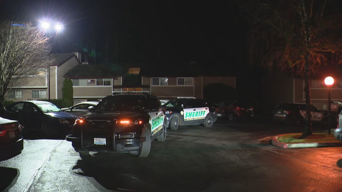 Two people were found dead inside a Fairwood condo tonight as King County Sheriff's deputies were responding to a welfare check