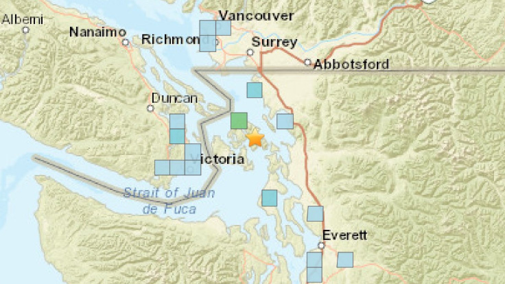 Magnitude 4.5 earthquake strikes in Washington state