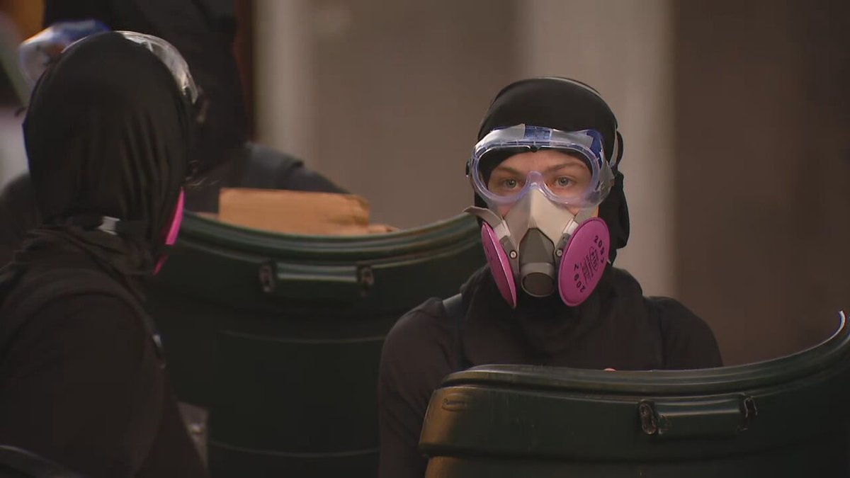 Demonstrators have taken over a building on the University of Washington campus demanding divestment from Boeing