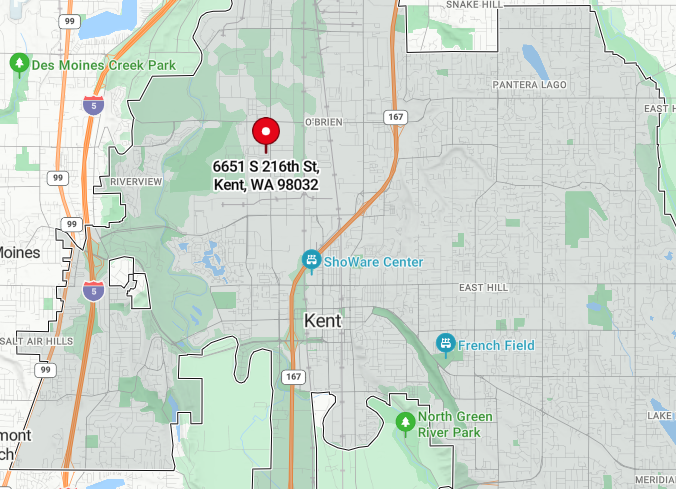 Kent, Washington **shots fired inside bldg** 6651 south 216th street   fd staging - reports of a male with a gun - possibly set the bldg on fire - shots fired inside bldg