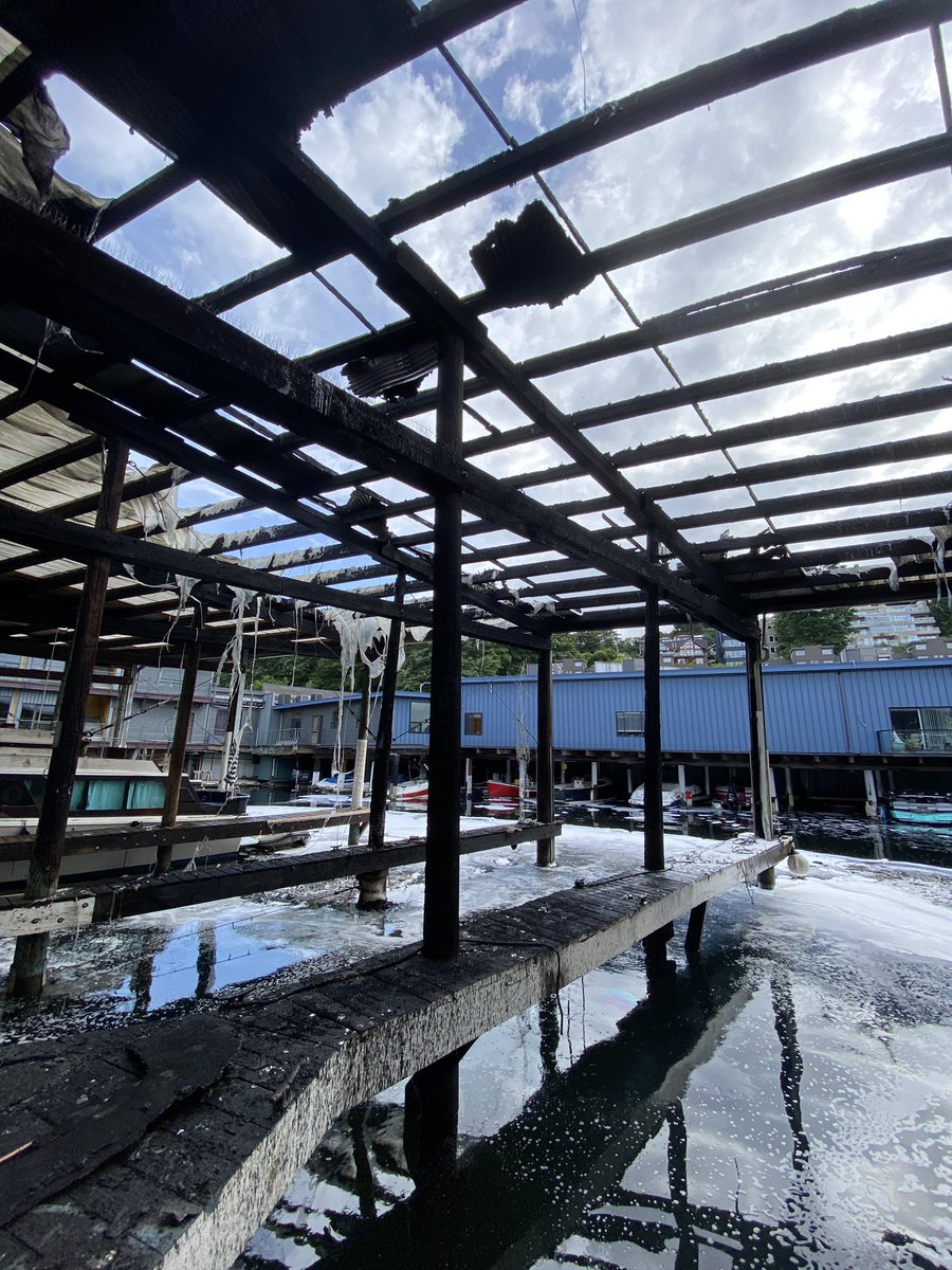 2100 block of Westlake Ave N: from the scene