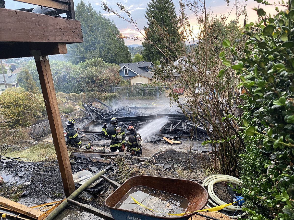 2300 block of 17th Ave. S:  Rees are extinguishing hot spots. Primary and secondary search of the home is all clear. No injuries reported. Incident under investigation