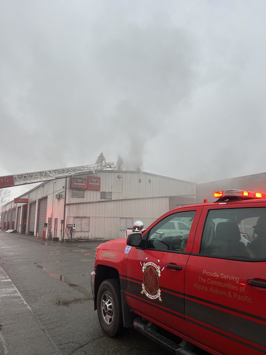 Crews are in the 12400 block of W Main St in Auburn for a 2 alarm fire in a commercial building. Heavy smoke in the area while crews work. No injuries have been reported