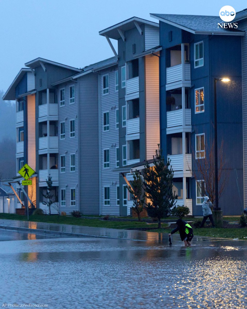 Up to 100,000 people in Washington state could be ordered to evacuate amid a threat of catastrophic flooding from an atmospheric river event, officials said