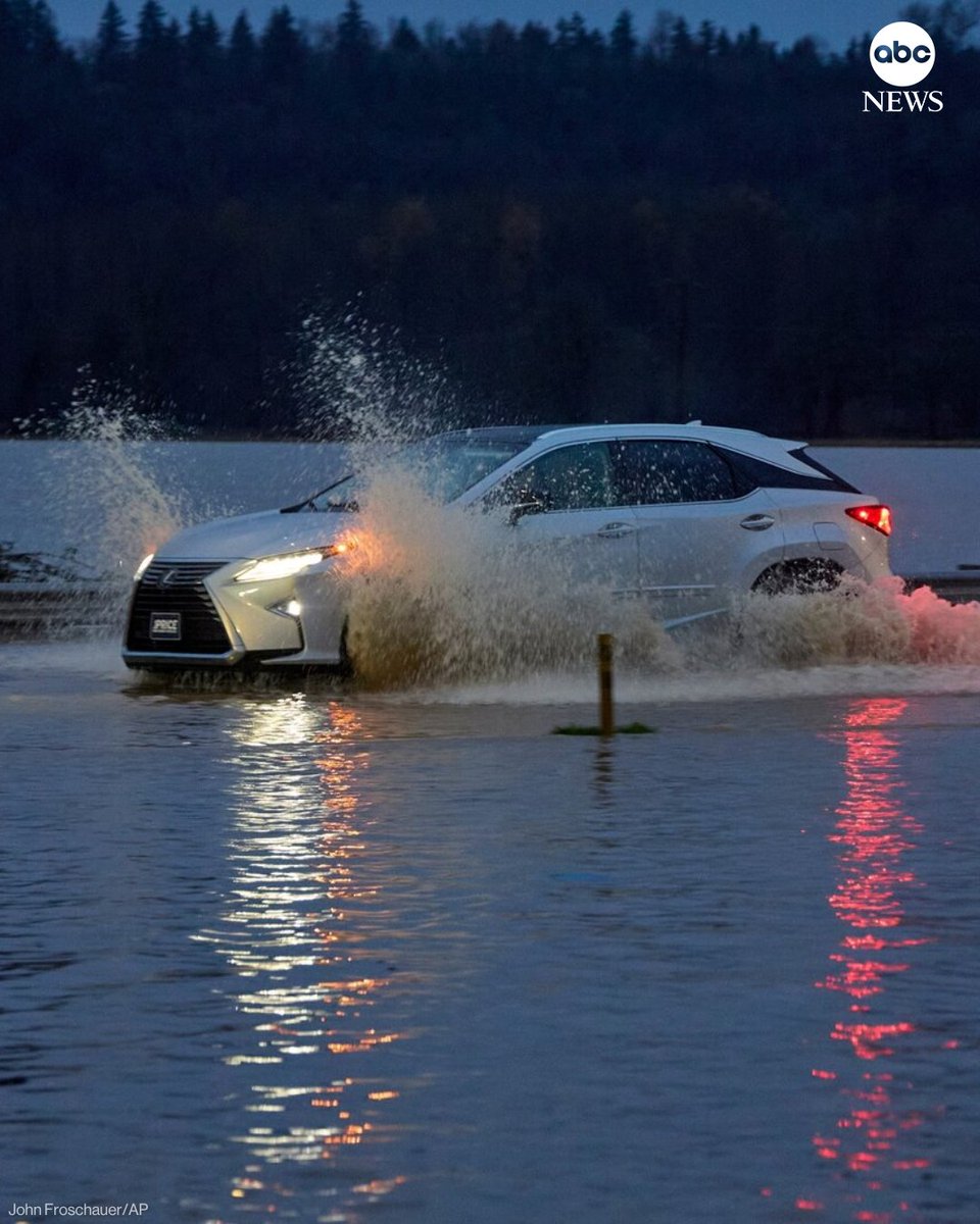 Up to 100,000 people in Washington state could be ordered to evacuate amid a threat of catastrophic flooding from an atmospheric river event, officials said