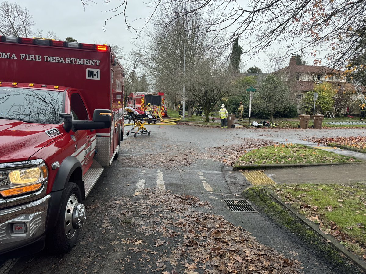 2400 blk N Union Ave,  Crews responded to calls for smoke coming from home. The source of fire was challenging to locate & extinguish due to condition of home interior - after 40 minutes fire under control. One occupant was found deceased in the home