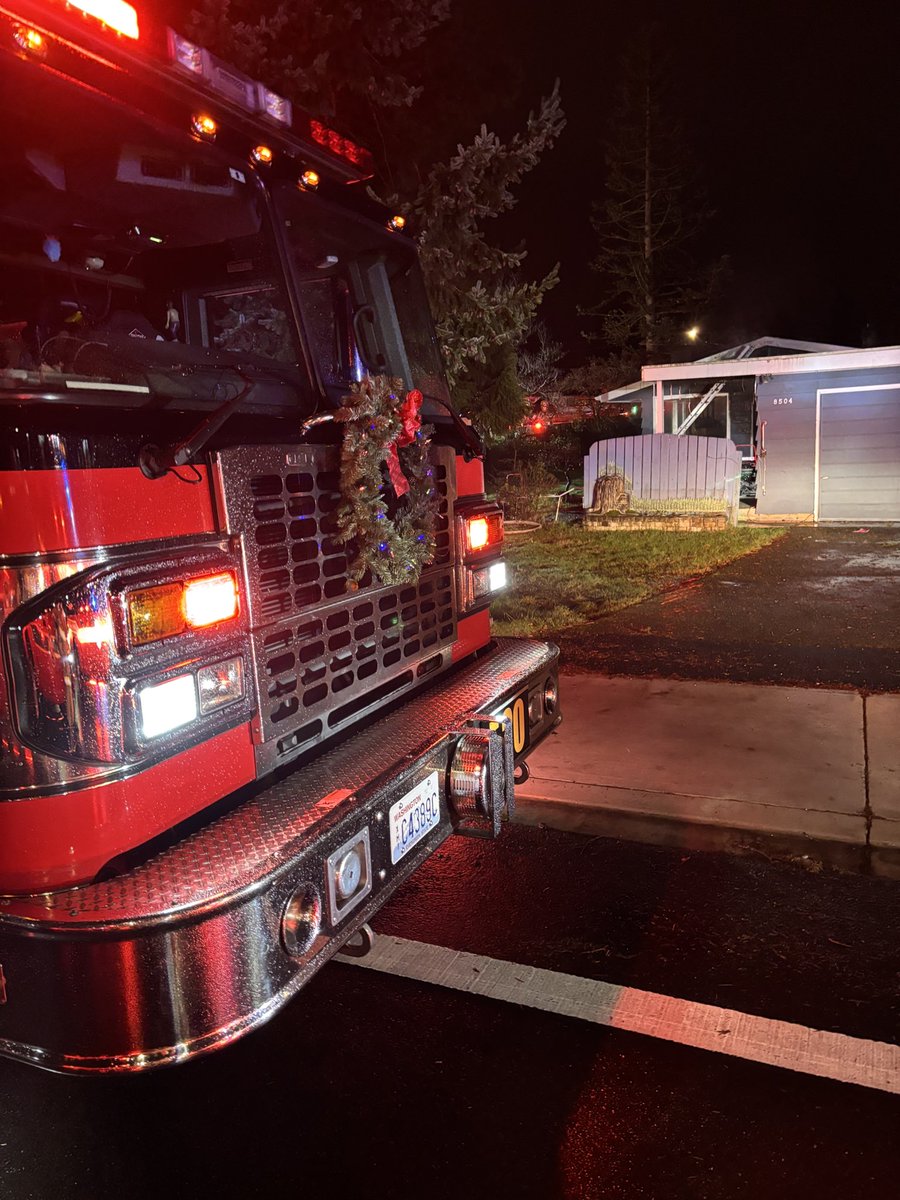 Crews responded to a house fire at the 8500 block of Steilacoom Blvd. SW in Lakewood.There were no injuries reported and the cause is under investigation