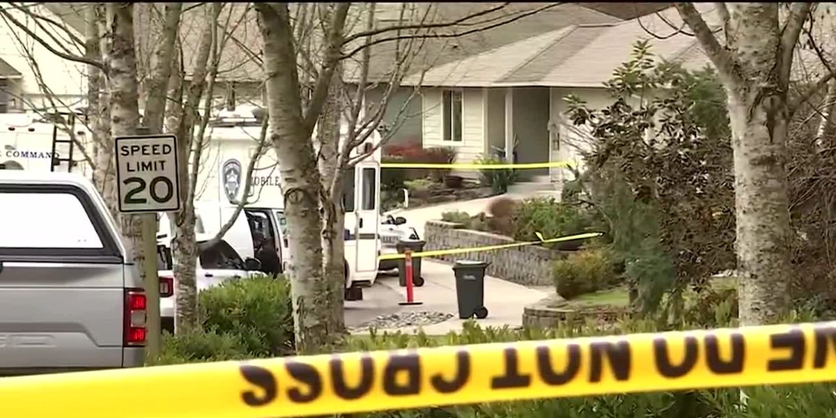 The suspect died after being shot by an arriving deputy