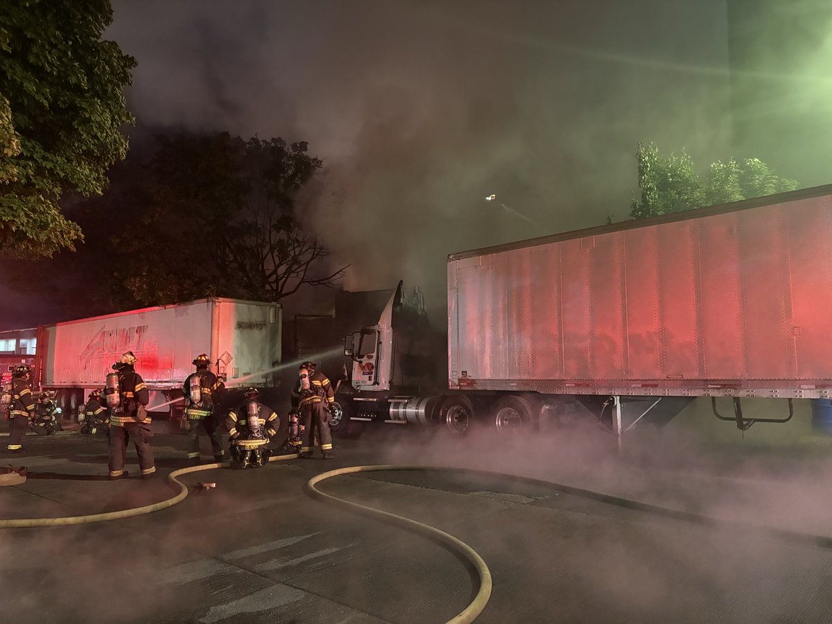 3-alarm fire in south Seattle.  4500 block of 7th Ave. S: firefighters continue to put water on the fire. No injuries reported